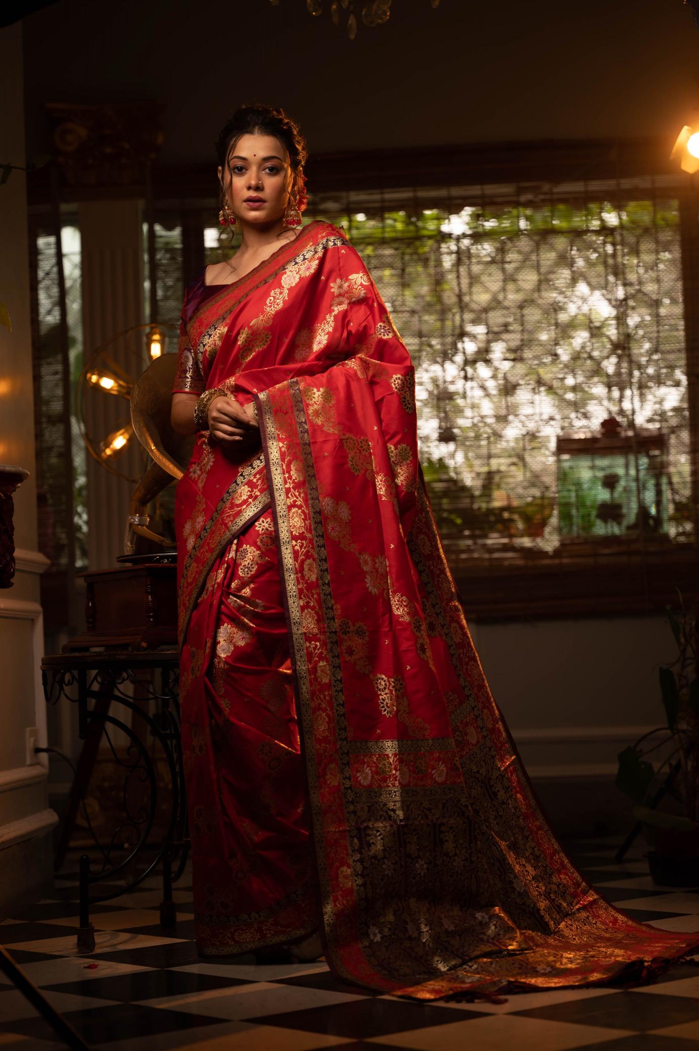 Dazira Soft Banarasi Silk catalog unique sarees online india