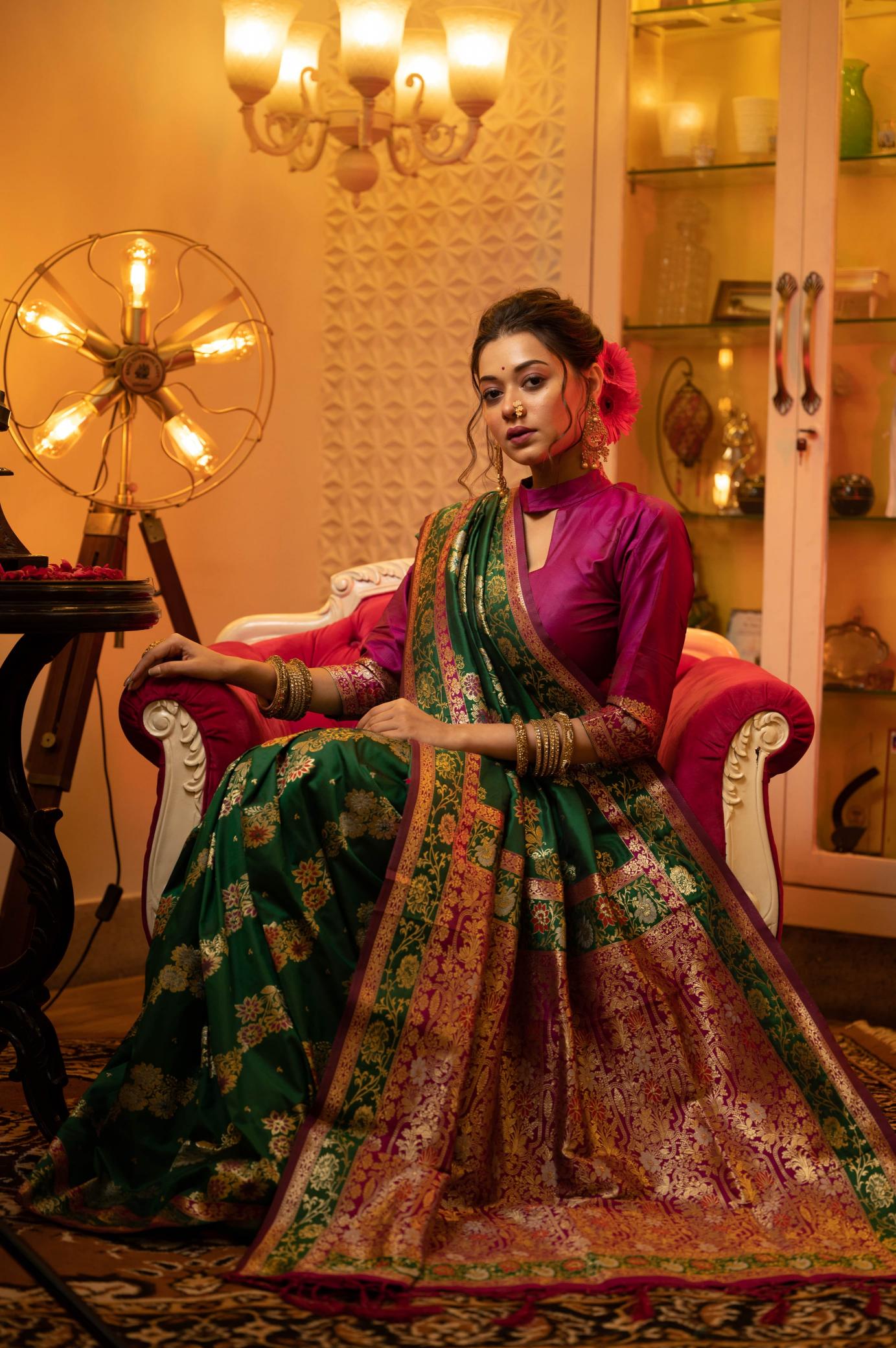 Dazira Soft Banarasi Silk catalog unique sarees online india
