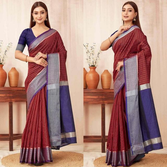 Dazira Soft Jacquard Silk Sari catalog most beautiful sarees in india