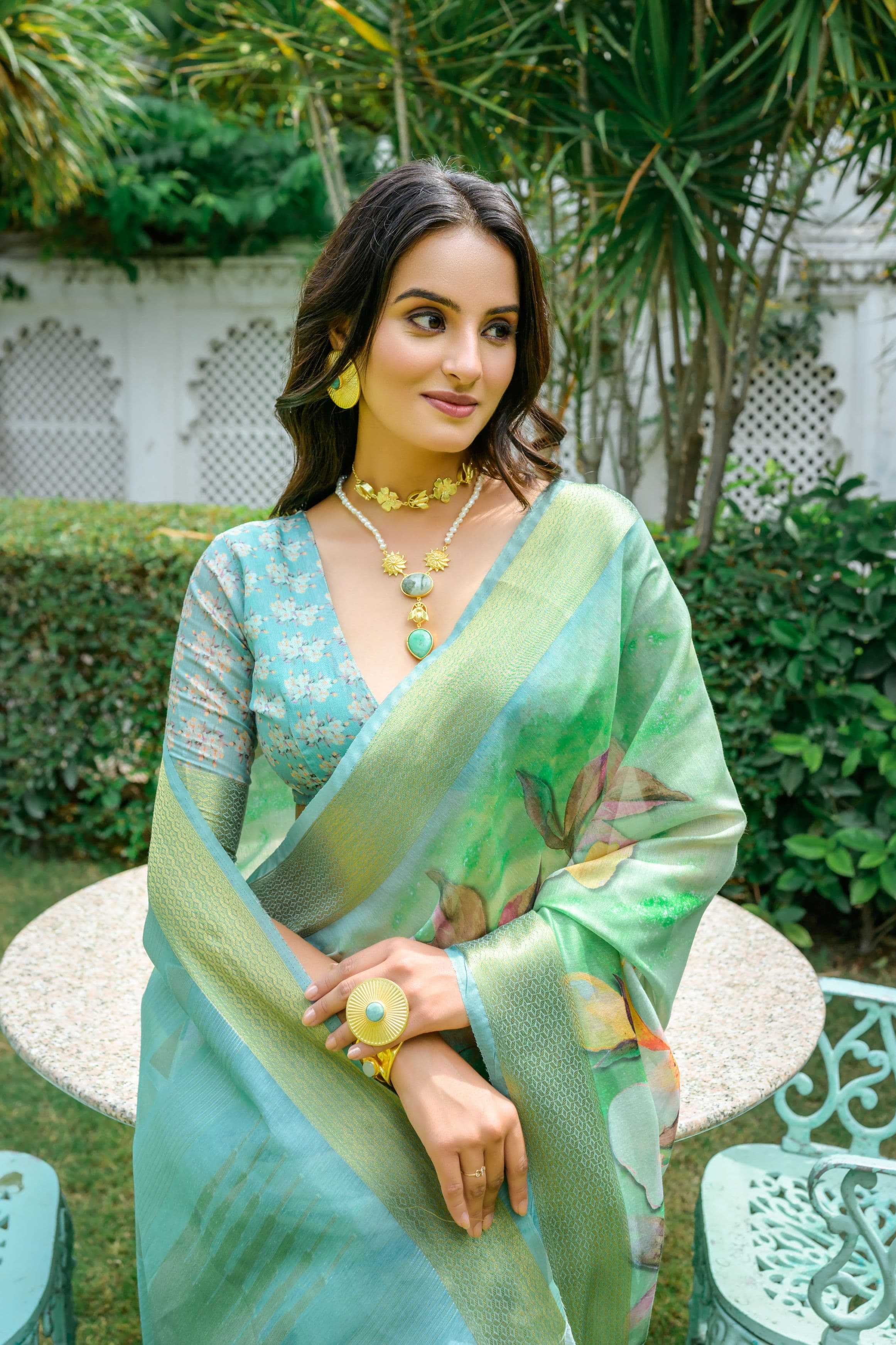 Dazira Soft Linen Cotton catalog india culture saree