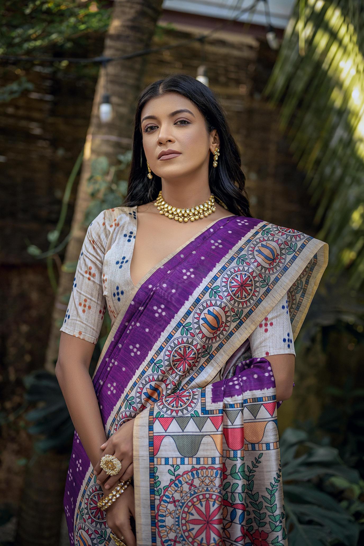 Dazira Soft Tussar Silk Catalog latest party wear sarees online shopping india