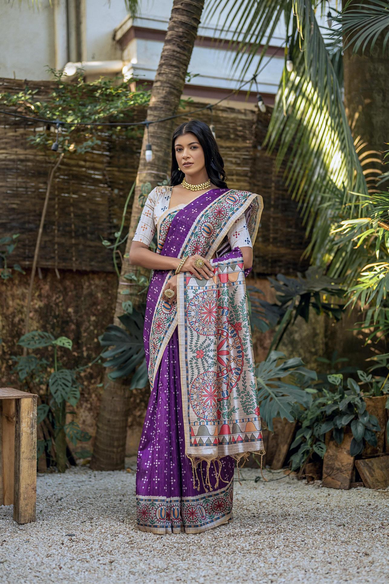 Dazira Soft Tussar Silk Catalog latest party wear sarees online shopping india