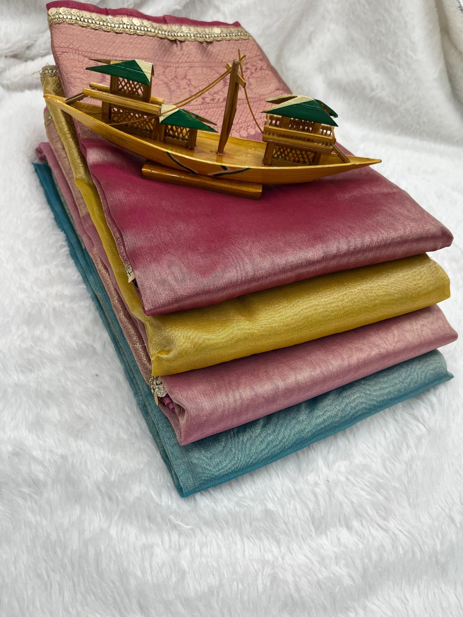 Dazira Tissue Silk catalog cheap tissue silk sarees online india