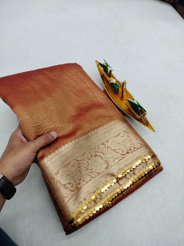 Dazira Tissue Silk catalog cheap tissue silk sarees online india