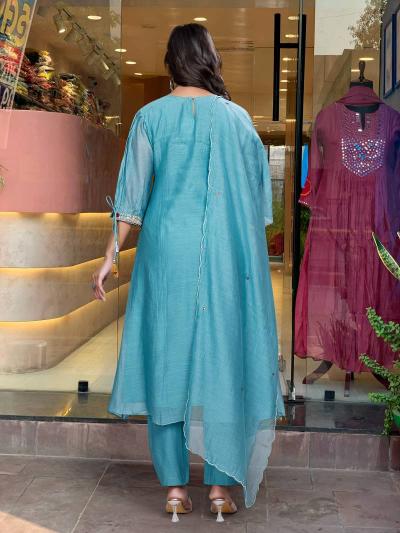 Felocity Yamini 1 catalog chanderi kurtis online india