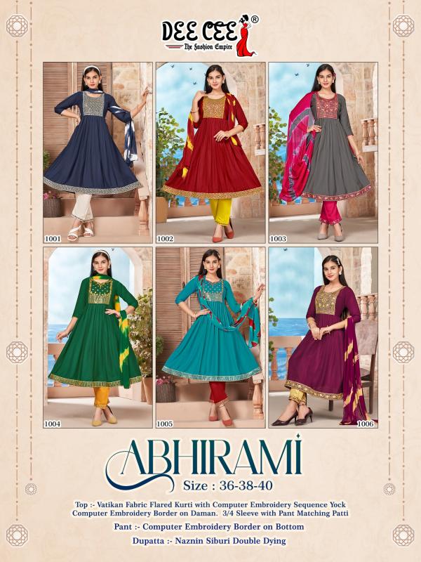 Deecee Abhirami catalog wholesale kurti markets in india