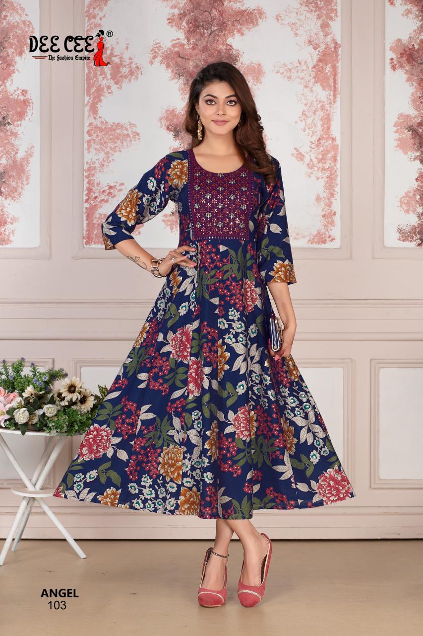 Deecee Angel cataog max kurtis online shopping india by