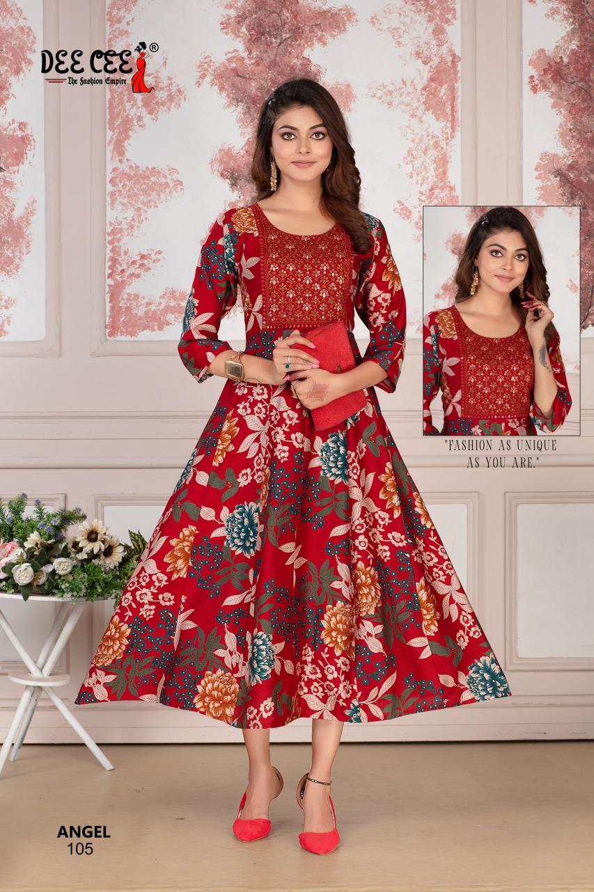 Deecee Angel cataog max kurtis online shopping india by
