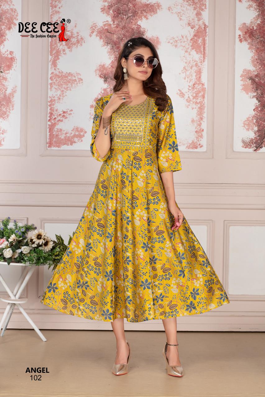 Deecee Angel cataog max kurtis online shopping india by
