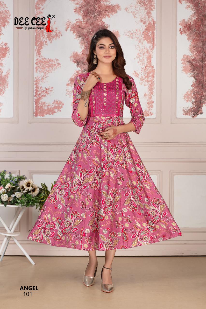 Deecee Angel cataog max kurtis online shopping india by