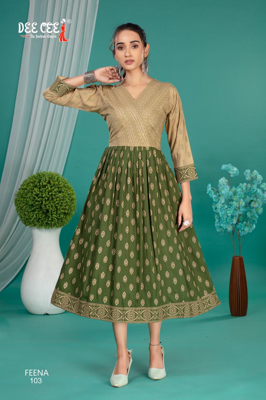 Deecee Feena catalog surat kurti wholesale market