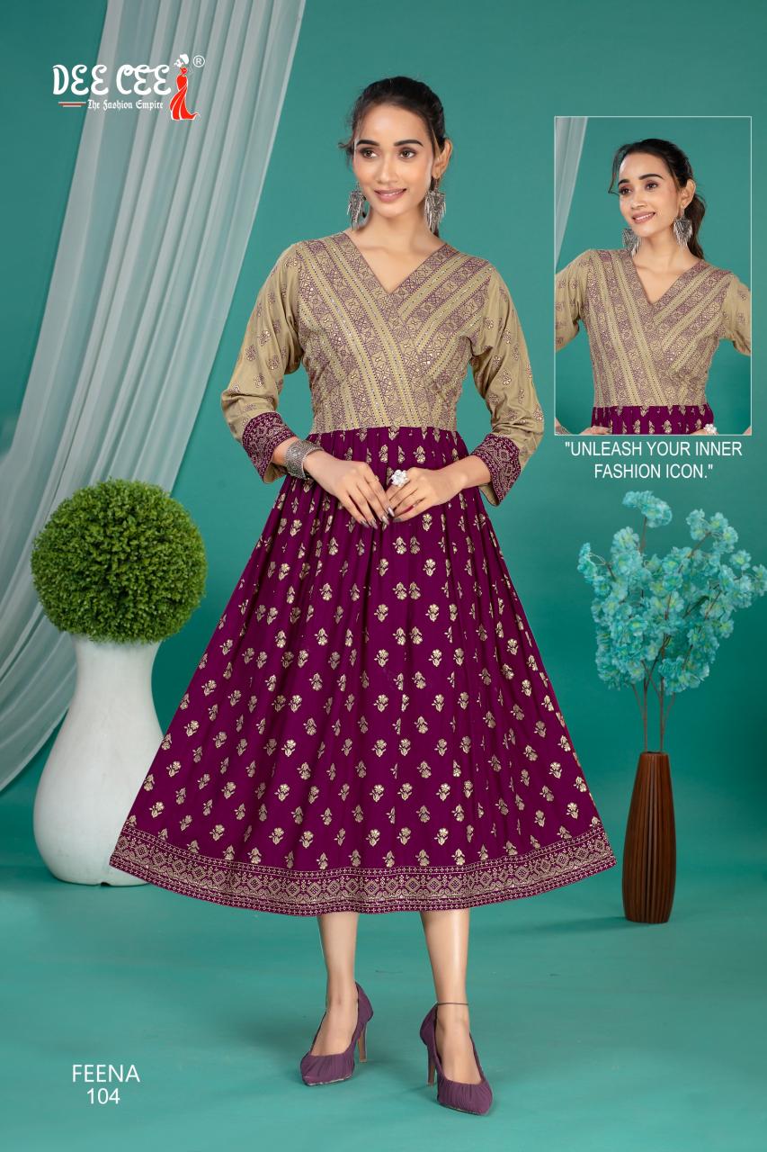 Deecee Feena catalog surat kurti wholesale market