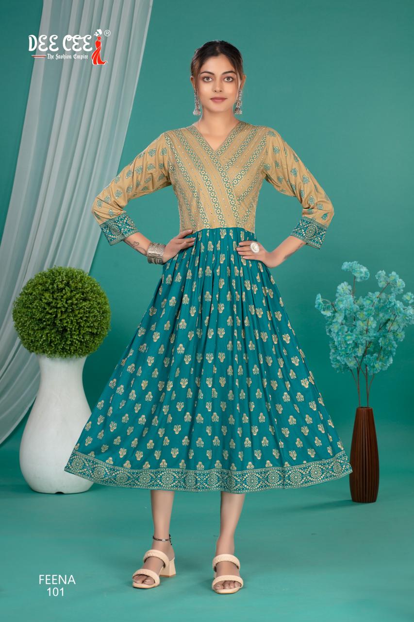 Deecee Feena catalog surat kurti wholesale market