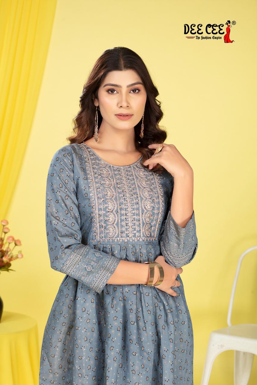 Deecee Keeva catalog knee length kurtis online india