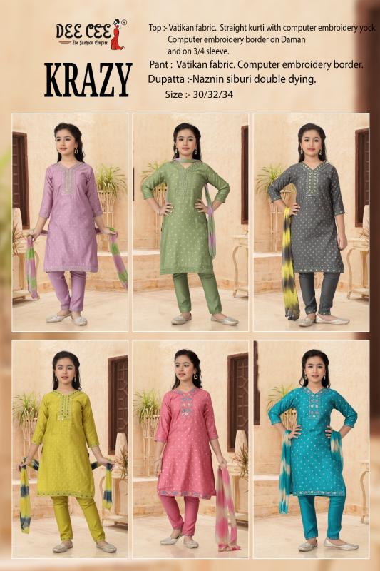 Deecee Krazy catalog cheap kurtis buy online india 