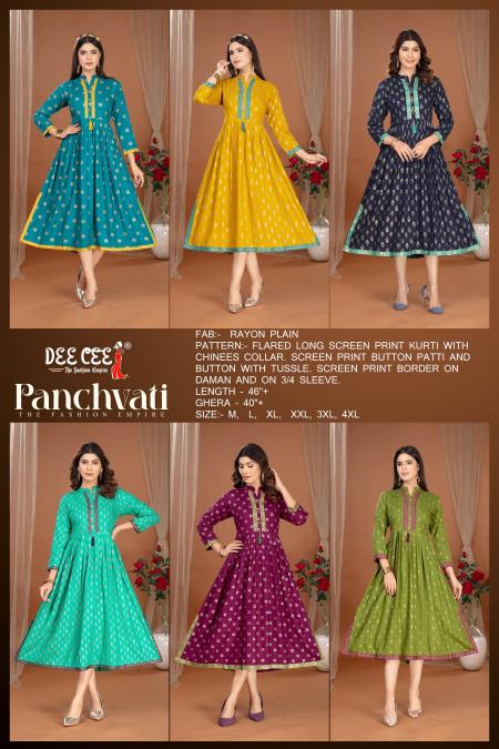 Deecee Panchvati catalog stylish kurti buy online india