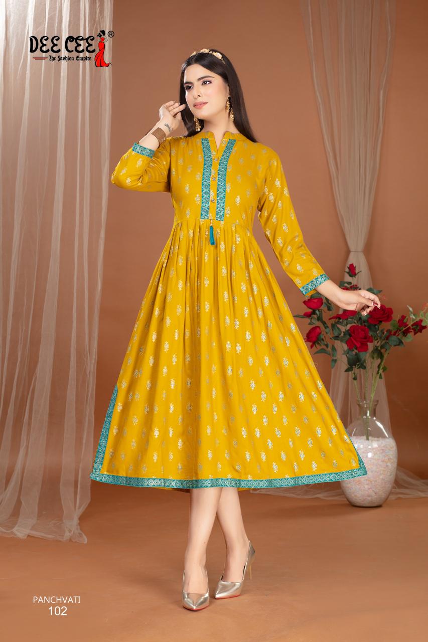 Deecee Panchvati catalog stylish kurti buy online india