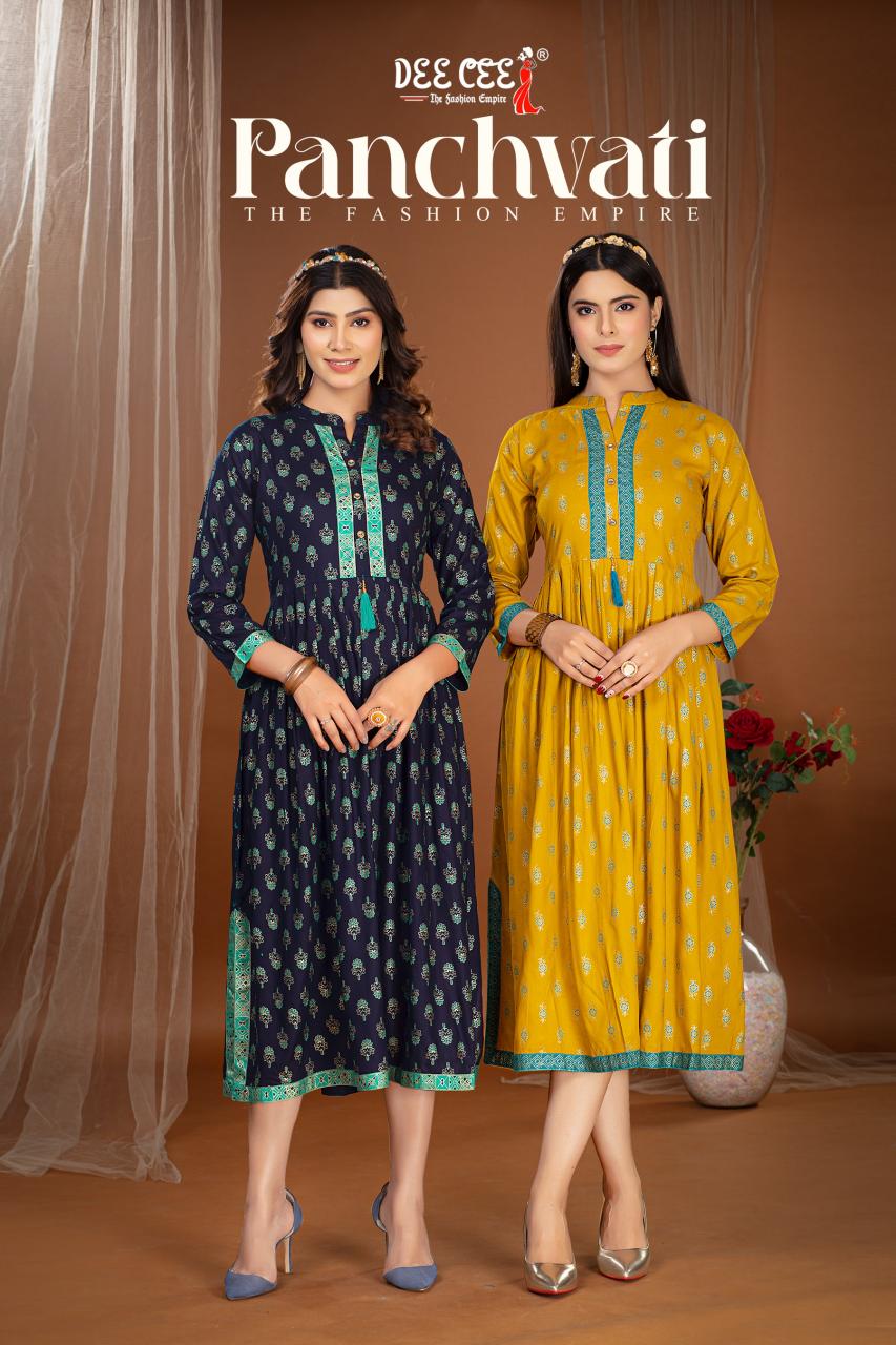 Deecee Panchvati catalog stylish kurti buy online india