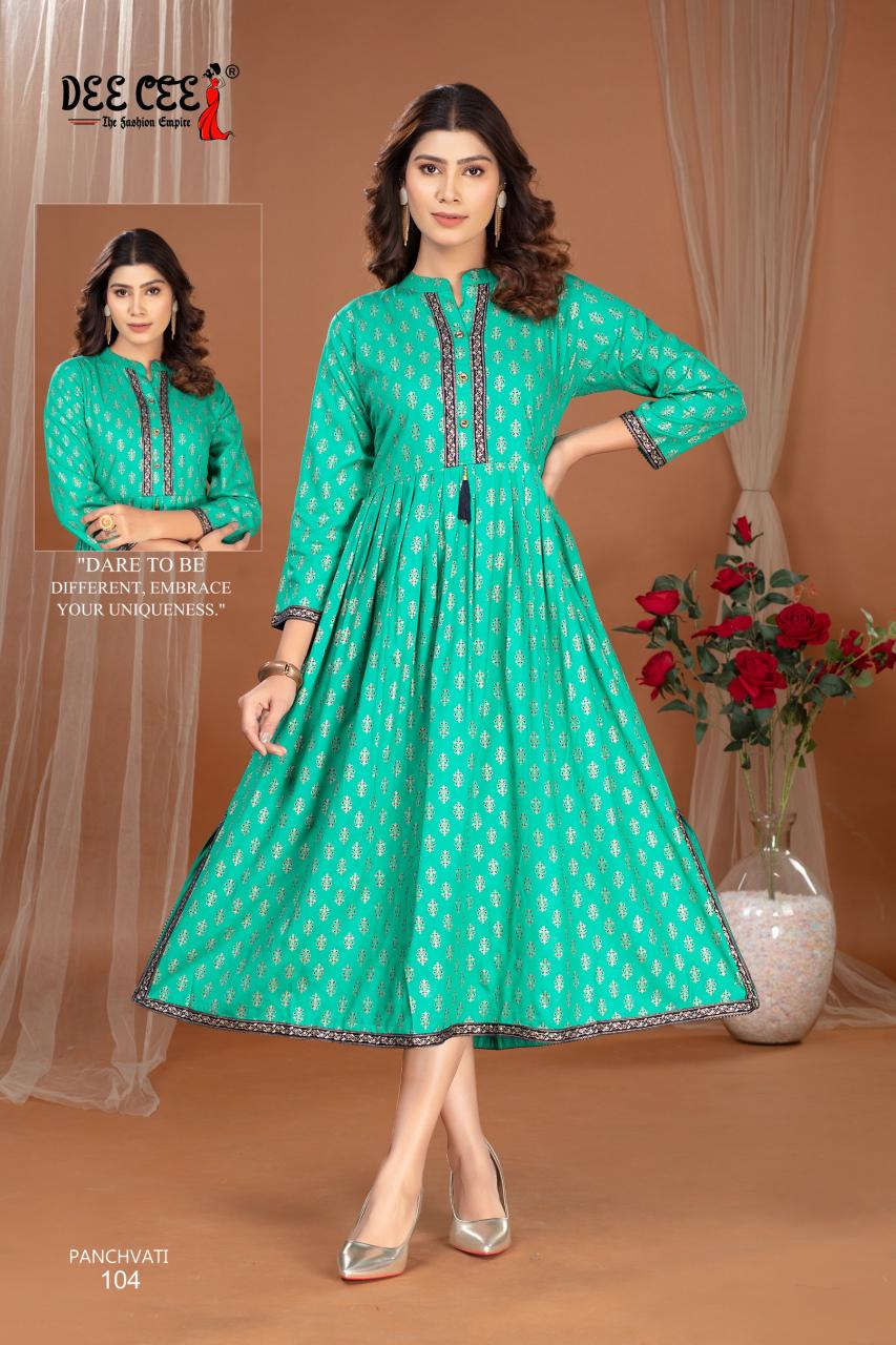 Deecee Panchvati catalog stylish kurti buy online india