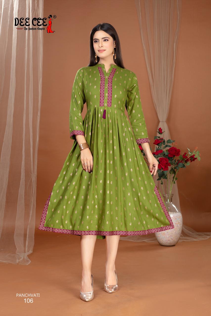 Deecee Panchvati catalog stylish kurti buy online india
