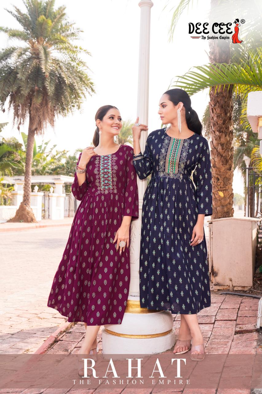Deecee Rahat catalog w kurtis online shopping india