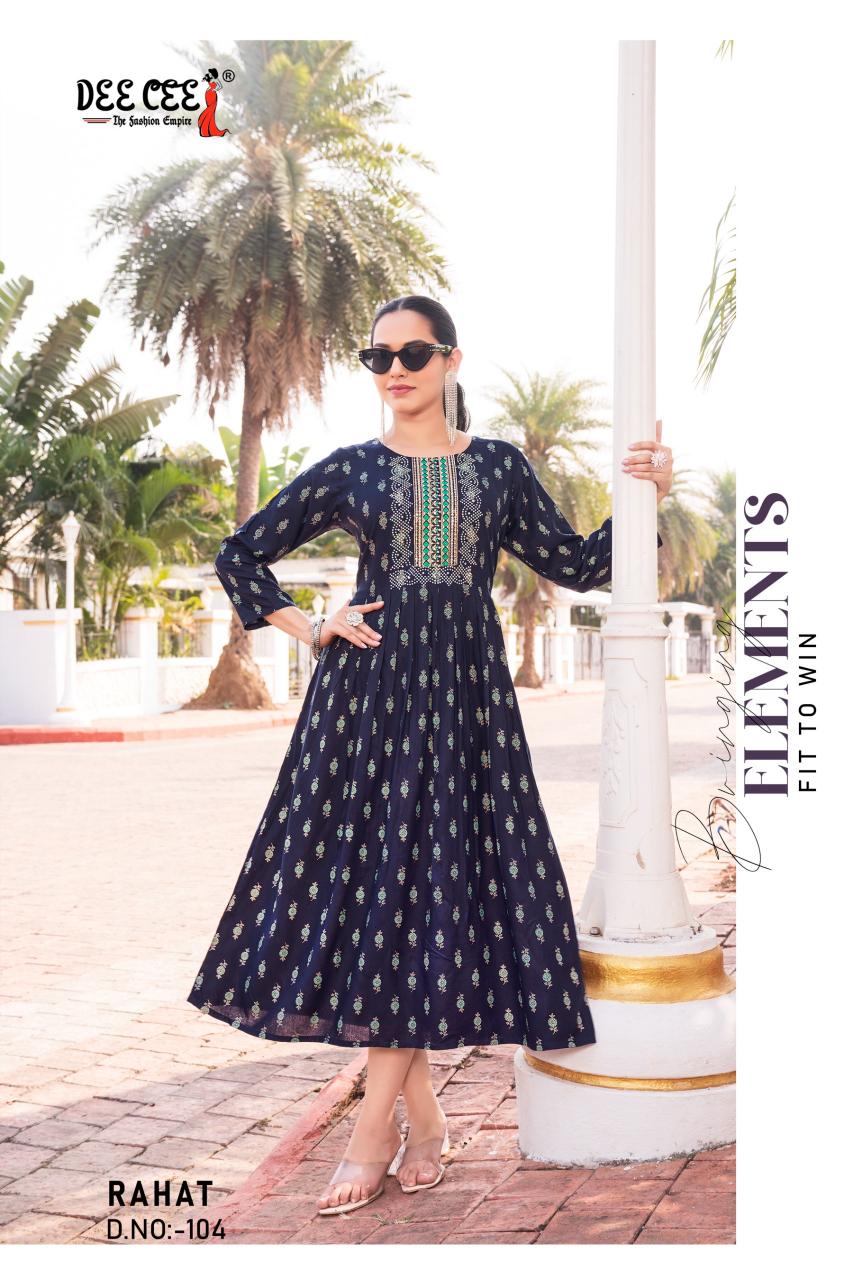 Deecee Rahat catalog w kurtis online shopping india