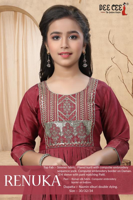 Deecee Renuka catalog designer kurtis factory in india