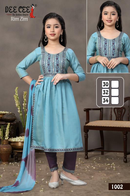 Deecee Rim Zim catalog designer kurtis top brands in india