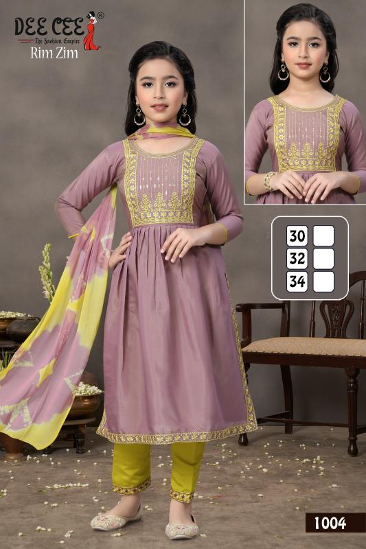 Deecee Rim Zim catalog designer kurtis top brands in india
