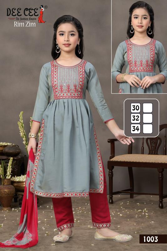 Deecee Rim Zim catalog designer kurtis top brands in india