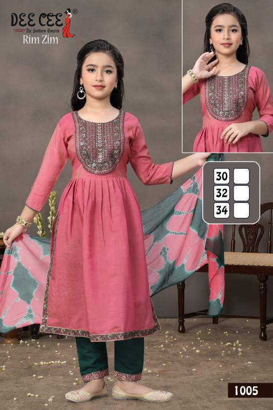 Deecee Rim Zim catalog designer kurtis top brands in india