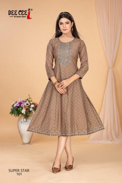 Deecee Super Star catalog kurti exporters in india