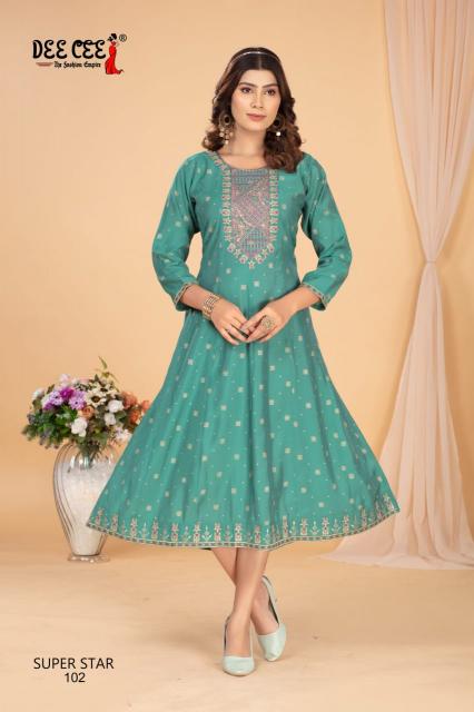 Deecee Super Star catalog kurti exporters in india