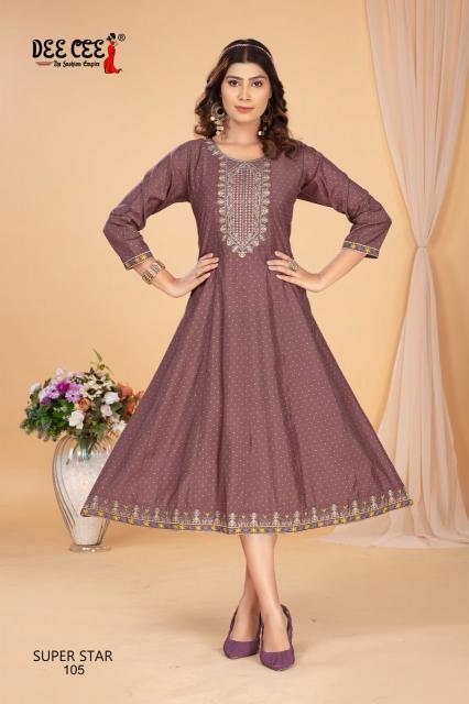 Deecee Super Star catalog kurti exporters in india