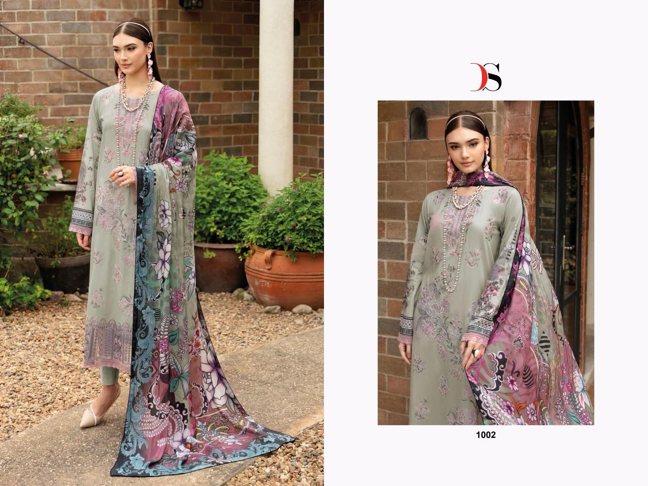 Deepsy Cheveron 14 Catalog Cotton Dupatta pakistani party wear suits for ladies