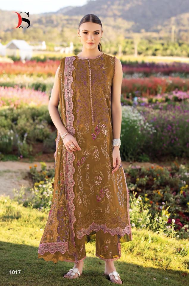 Deepsy Jade Flora 25 Vol 2 catalog Cotton Dupatta online shopping pakistani designer suits