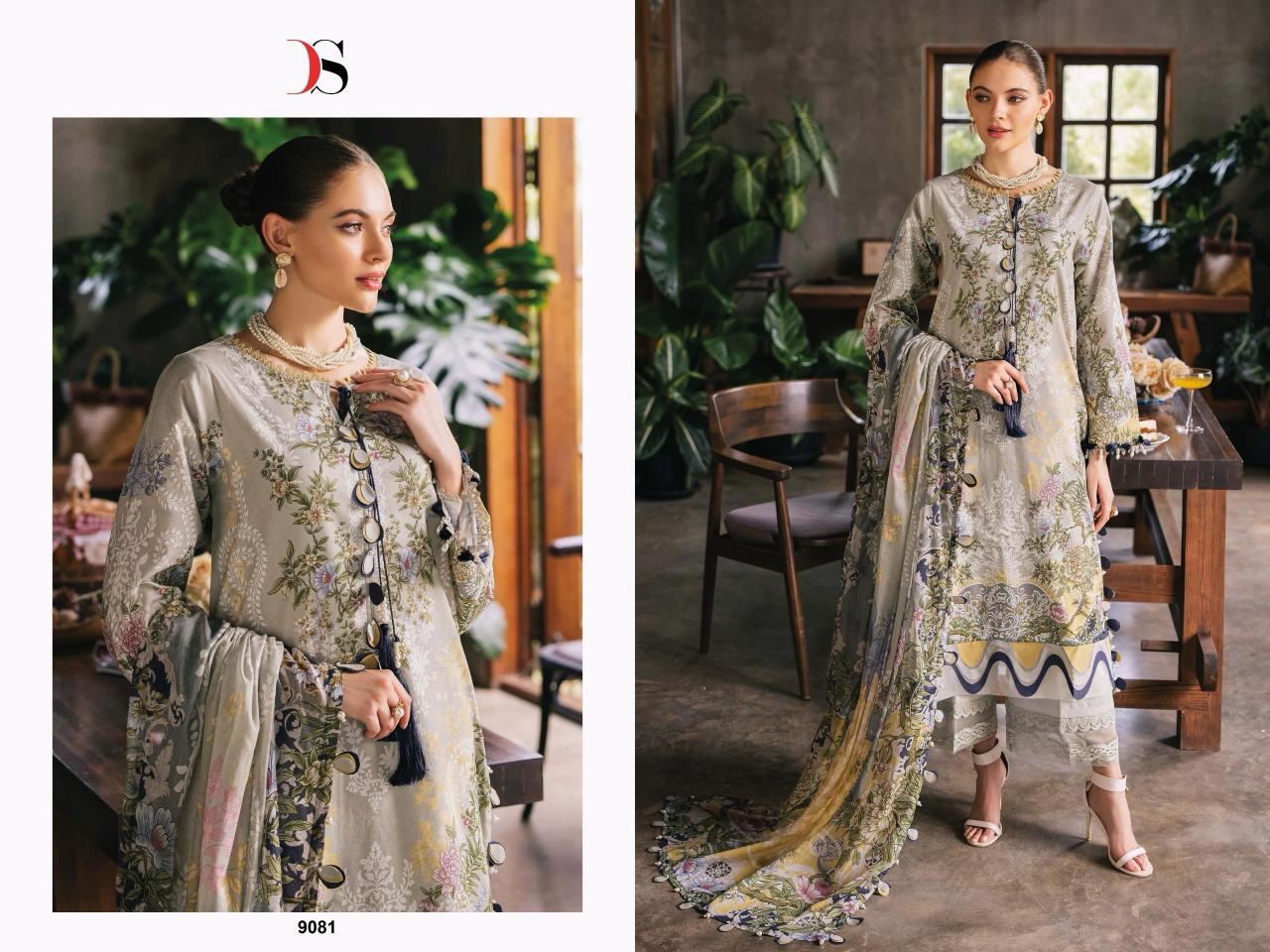 Deepsy Jade Urban 25 catalog Chiffon Dupatta pakistani suits online buy india