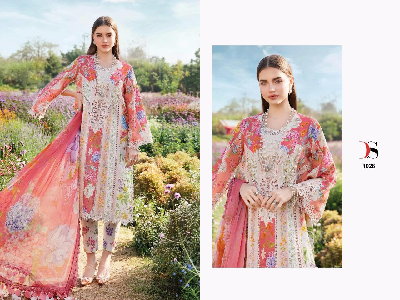 Deepsy M Print Spring Summer 25 catalog Cotton Dupatta buy pakistani suits