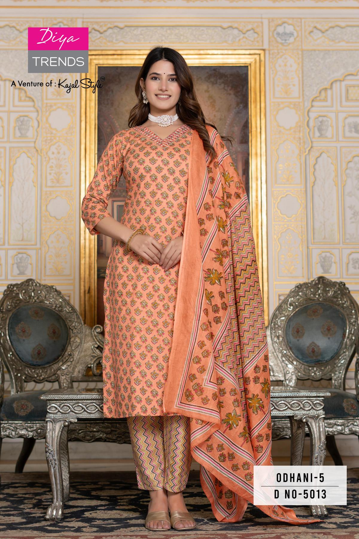 Diya Odhani Vol 5 (2) Catalog club factory kurtis india