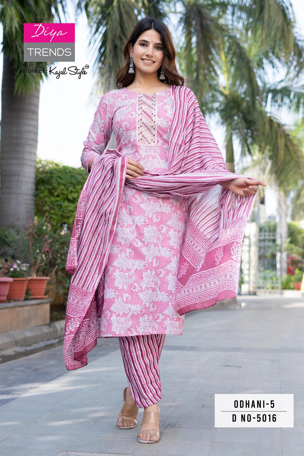 Diya Odhani Vol 5 (2) Catalog club factory kurtis india
