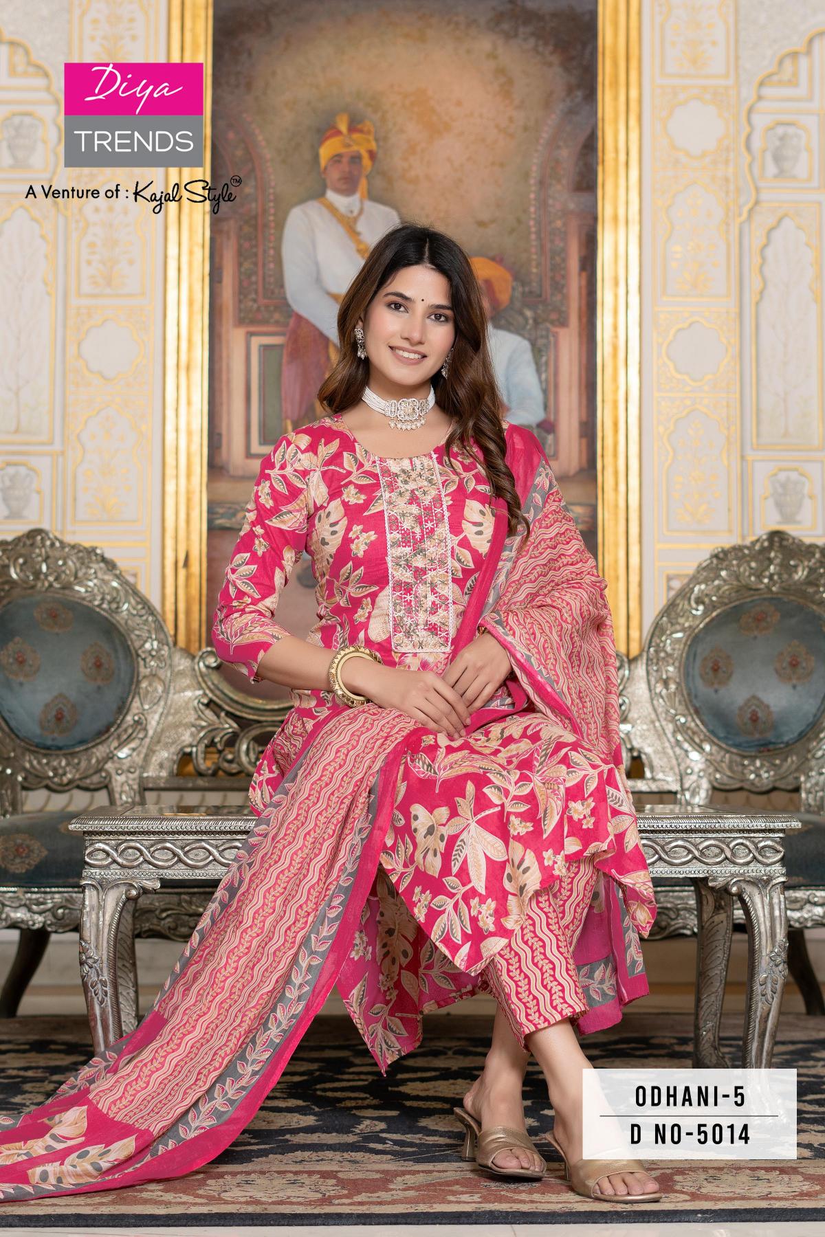 Diya Odhani Vol 5 (2) Catalog club factory kurtis india