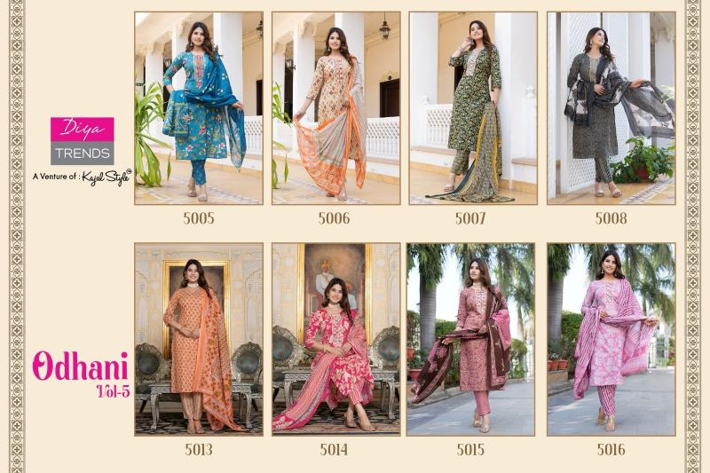 Diya Odhani Vol 5 (2) Catalog club factory kurtis india