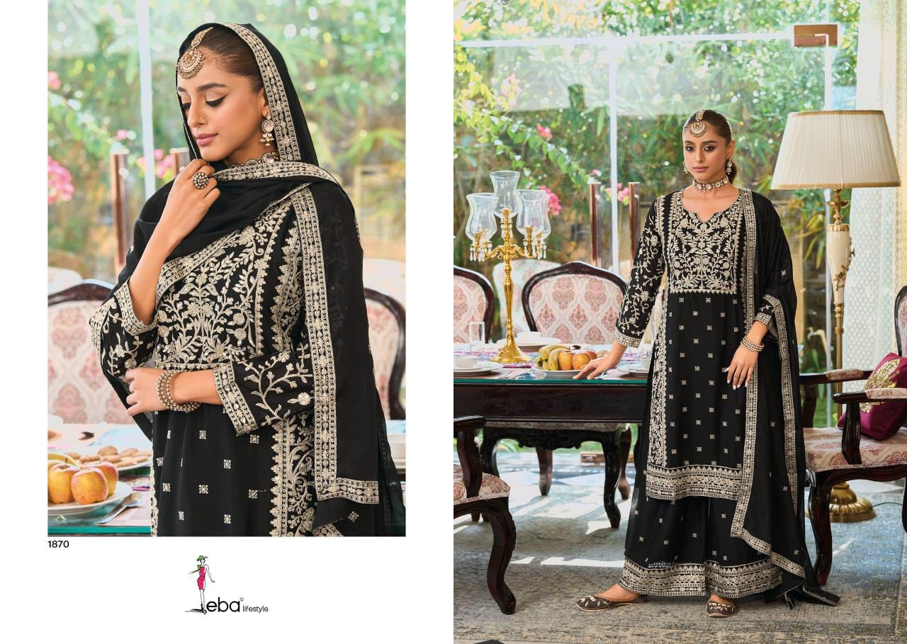 Eba Blish catalog 3 piece suit for wedding pakistani