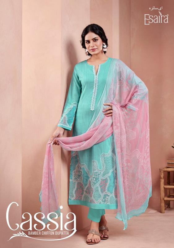 Esaira Cassia Catalog wholesale ladies dress material in mumbai