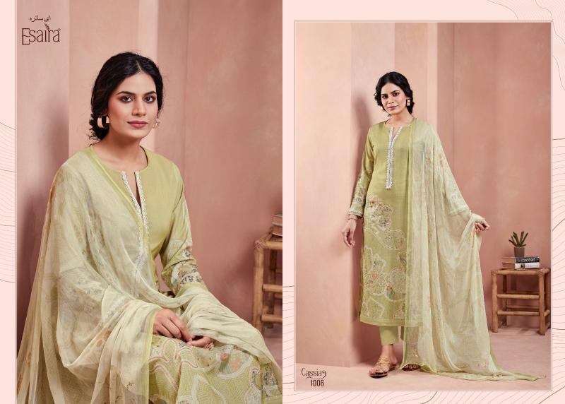 Esaira Cassia Catalog wholesale ladies dress material in mumbai