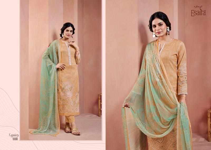 Esaira Cassia Catalog wholesale ladies dress material in mumbai