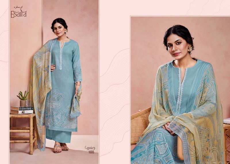 Esaira Cassia Catalog wholesale ladies dress material in mumbai