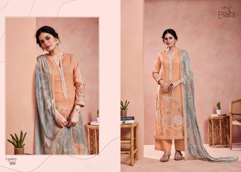 Esaira Cassia Catalog wholesale ladies dress material in mumbai