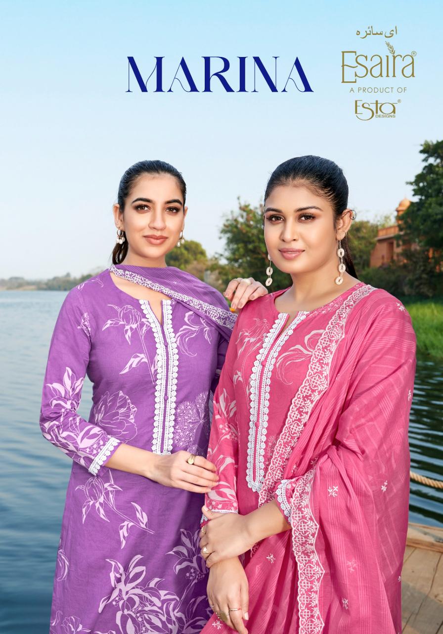 Esaira Marina Catalog wholesale dress materials online 