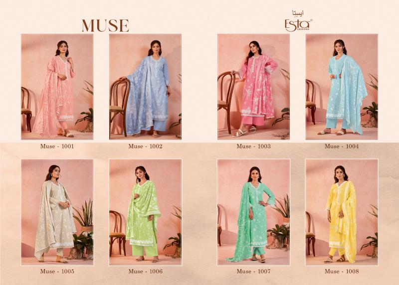 Esta Muse Catalog salwar kameez wholesale surat gujarat